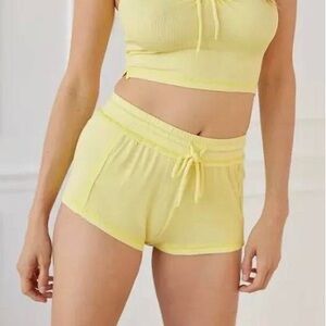 NWT Out from Under Urban Outfitters Yellow short